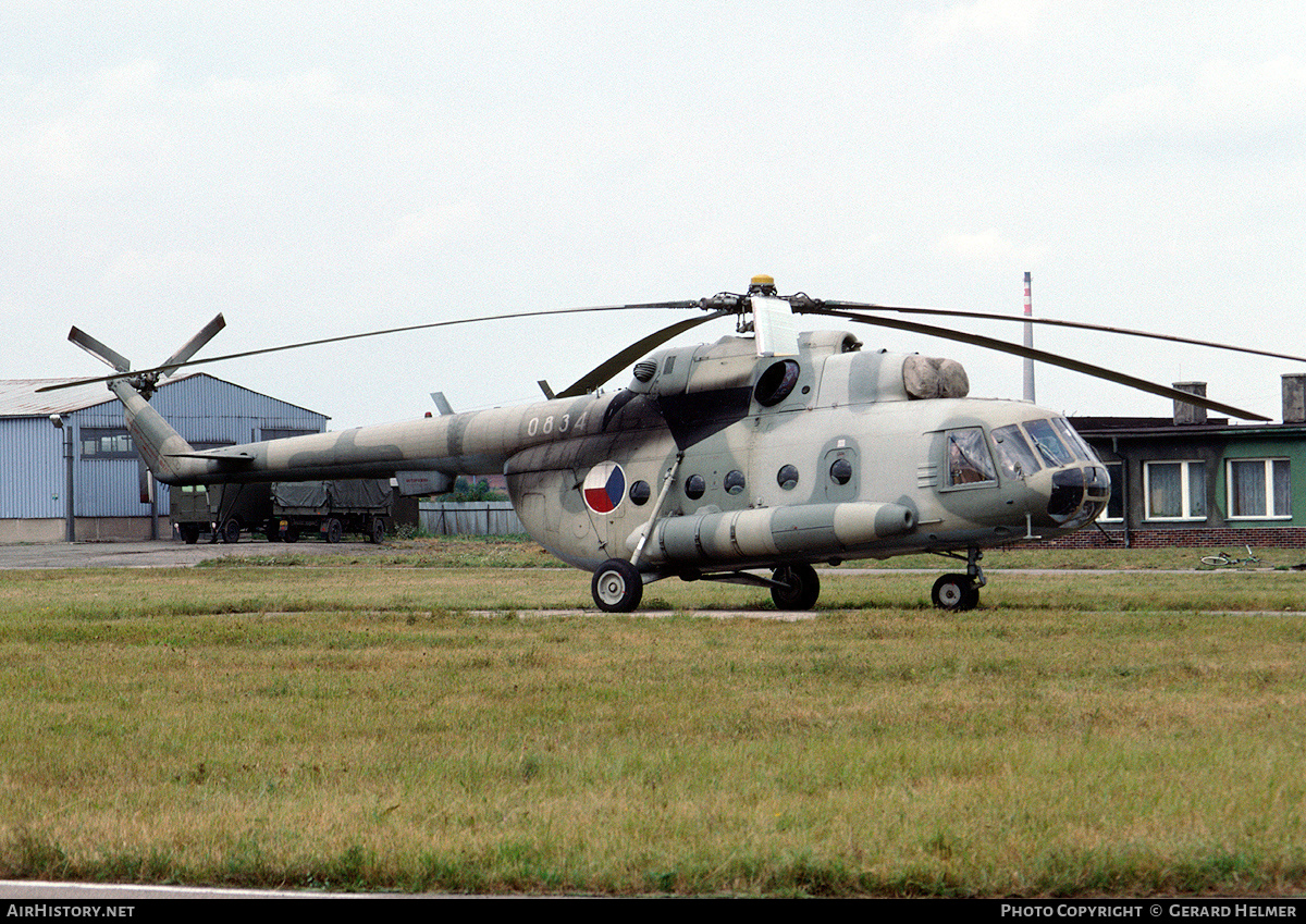 Aircraft Photo of 0834 | Mil Mi-17 | Czechoslovakia - Air Force | AirHistory.net #129685