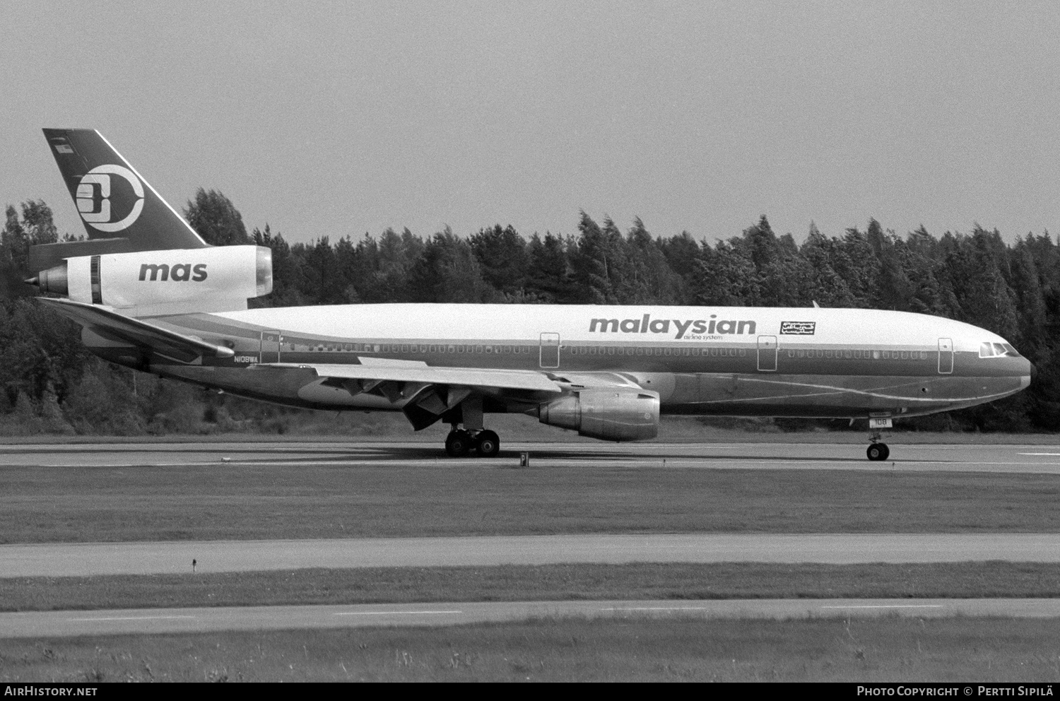 Aircraft Photo of N108WA | McDonnell Douglas DC-10-30CF | Malaysian Airline System - MAS | AirHistory.net #129697