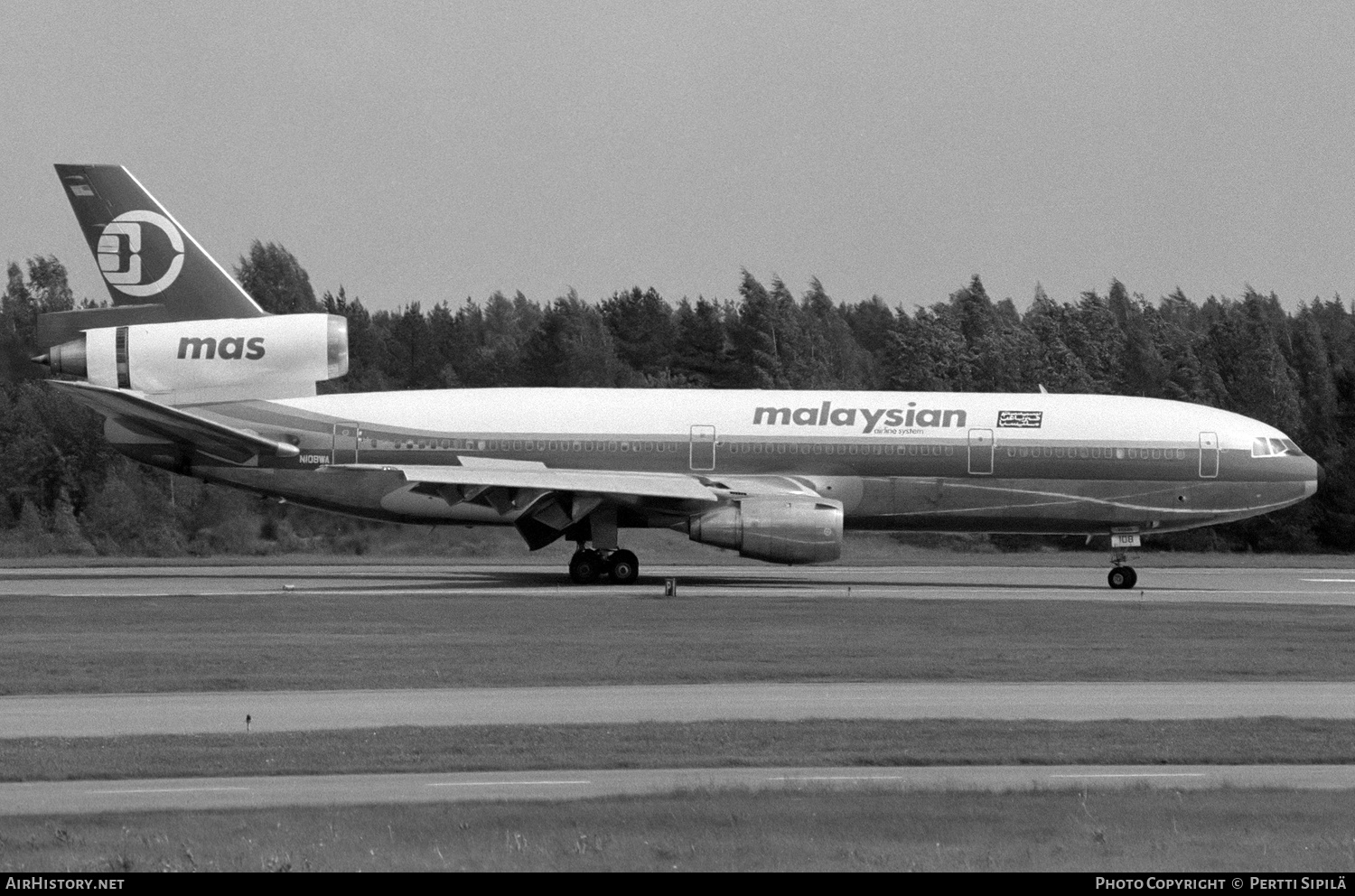 Aircraft Photo of N108WA | McDonnell Douglas DC-10-30CF | Malaysian Airline System - MAS | AirHistory.net #129697