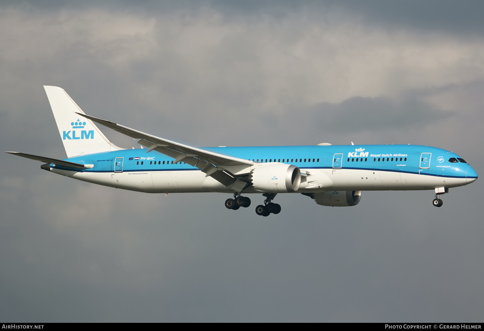 Aircraft Photo of PH-BHC | Boeing 787-9 Dreamliner | KLM - Royal Dutch Airlines | AirHistory.net #129722