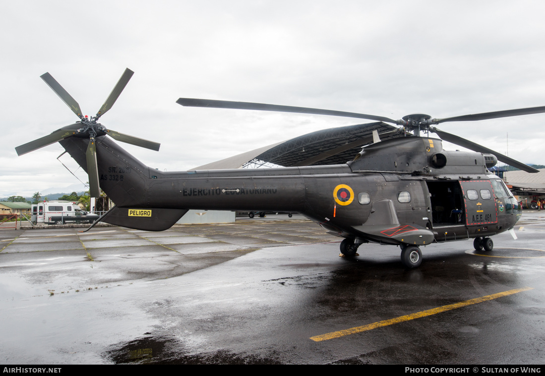 Aircraft Photo of AEE-461 | Aerospatiale AS-332M1 Super Puma | Ecuador - Army | AirHistory.net #129727