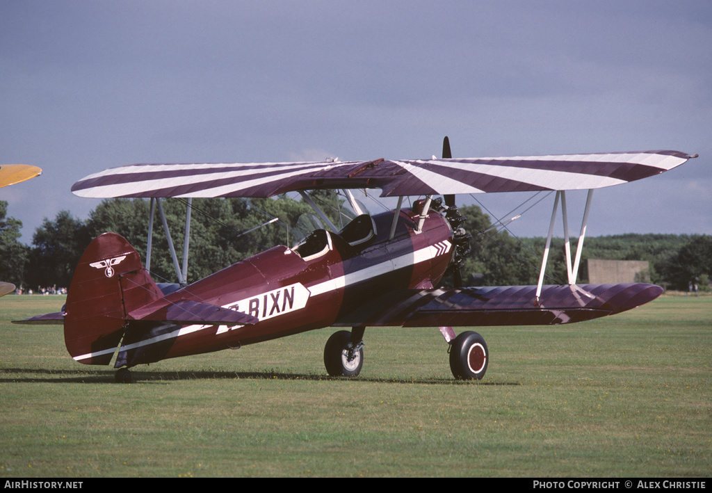 Aircraft Photo of G-BIXN | Boeing PT-17 Kaydet (A75N1) | AirHistory.net #129728