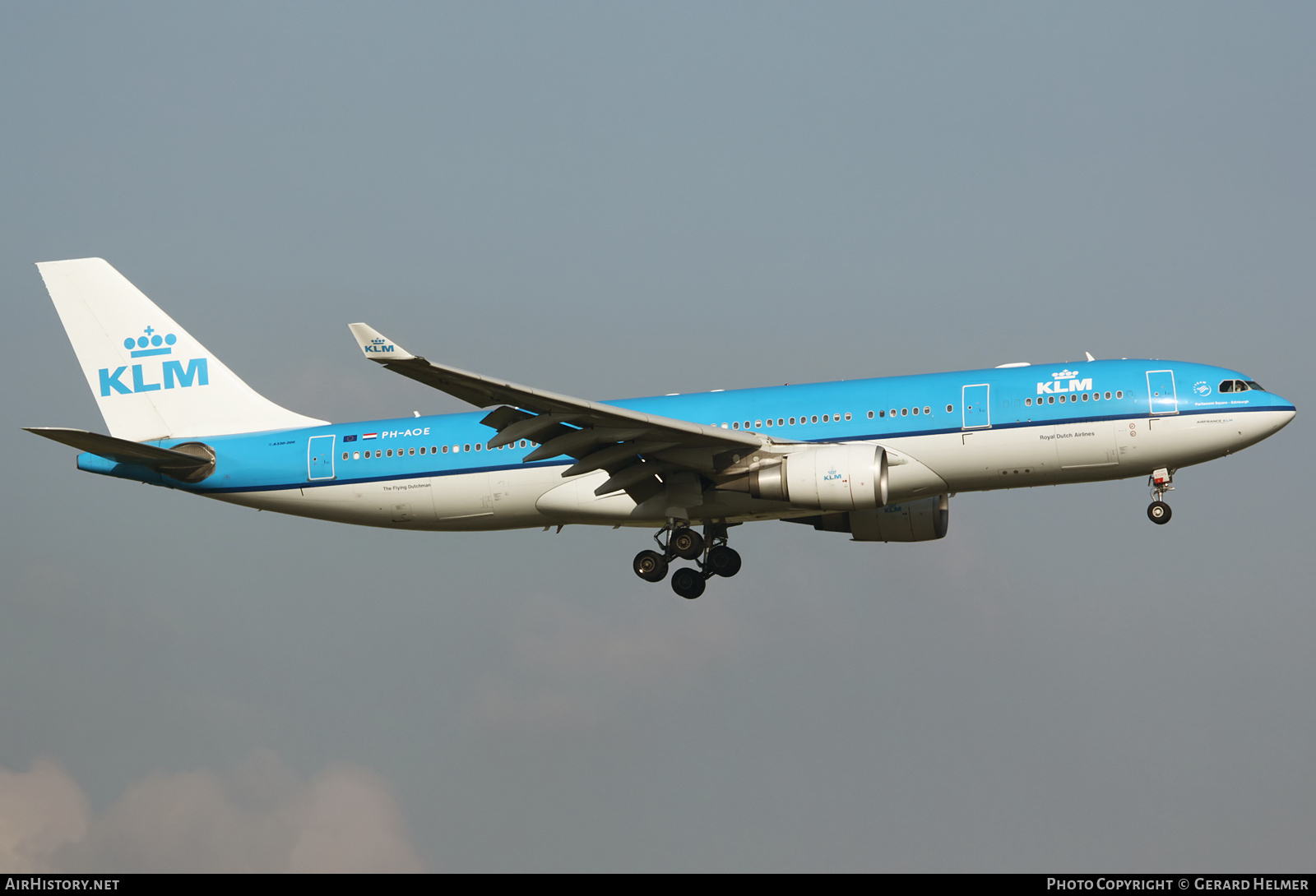 Aircraft Photo of PH-AOE | Airbus A330-203 | KLM - Royal Dutch Airlines | AirHistory.net #129746