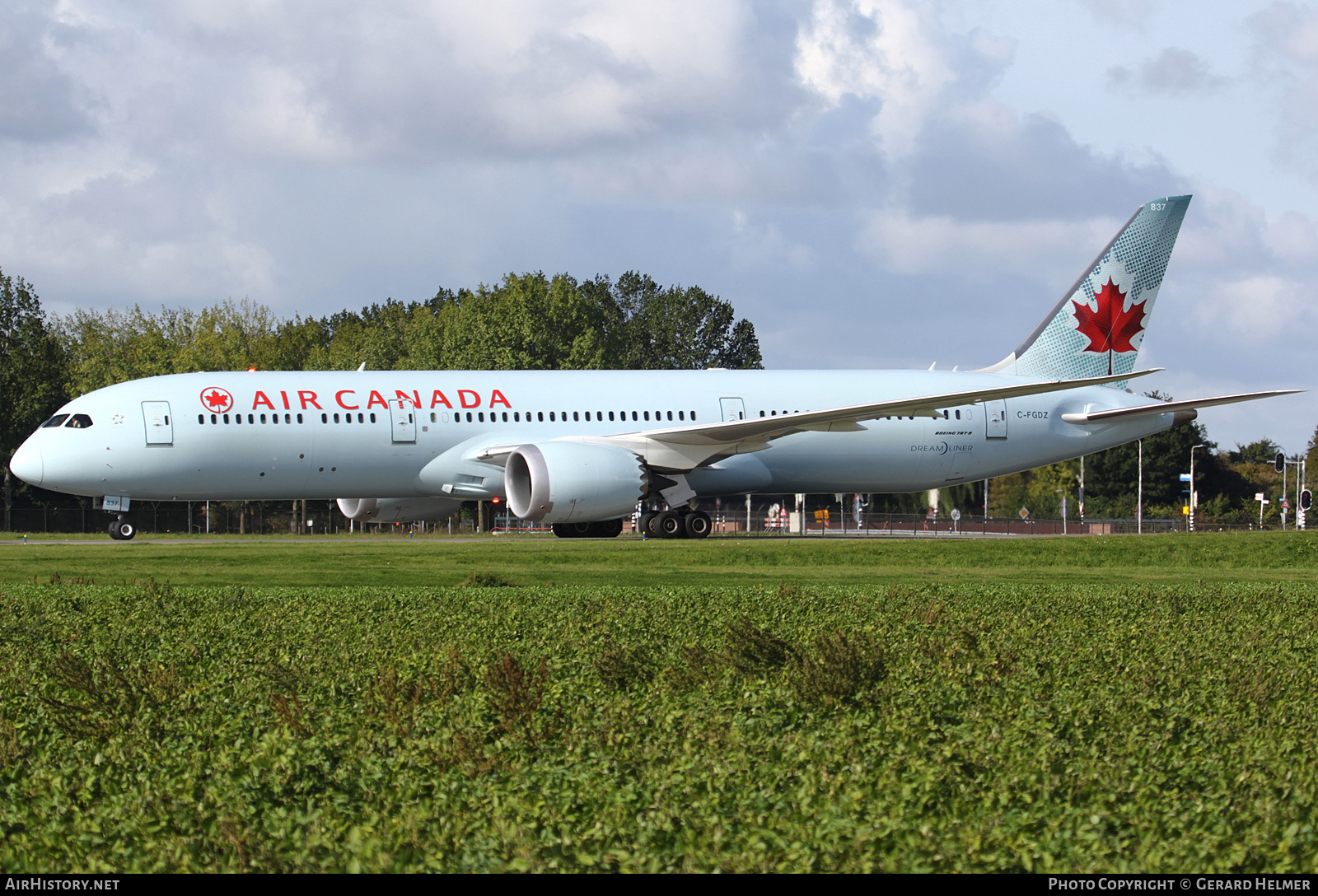 Aircraft Photo of C-FGDZ | Boeing 787-9 Dreamliner | Air Canada | AirHistory.net #129749