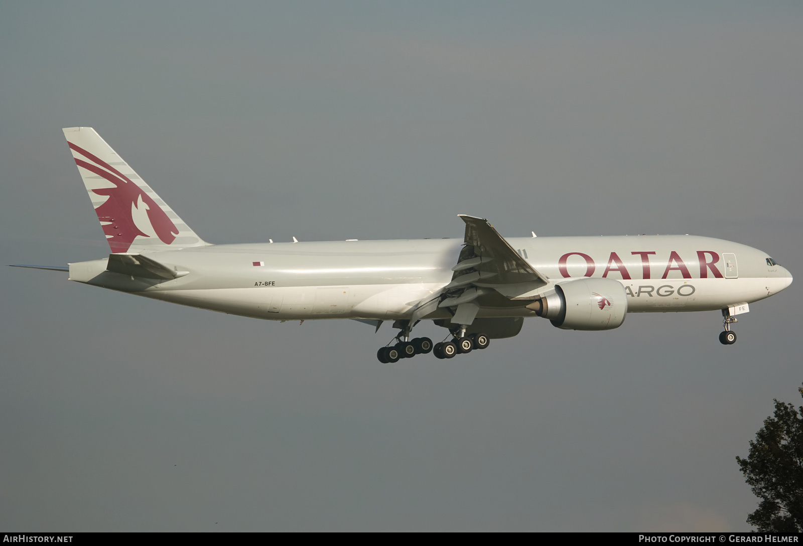 Aircraft Photo of A7-BFE | Boeing 777-FDZ | Qatar Airways Cargo | AirHistory.net #129767