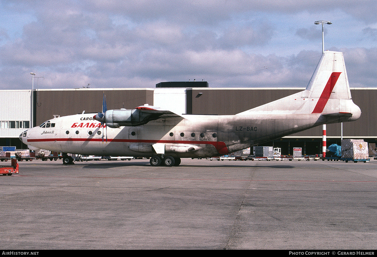 Aircraft Photo of LZ-BAC | Antonov An-12B | Balkan - Bulgarian Airlines Cargo | AirHistory.net #129772