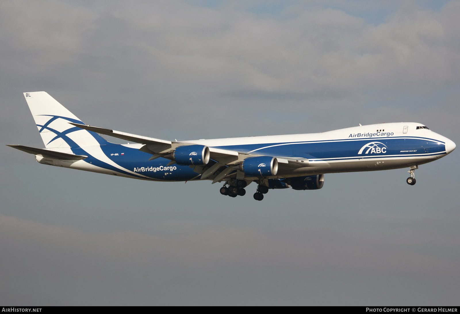 Aircraft Photo of VP-BBL | Boeing 747-8F | ABC - AirBridgeCargo Airlines | AirHistory.net #129775