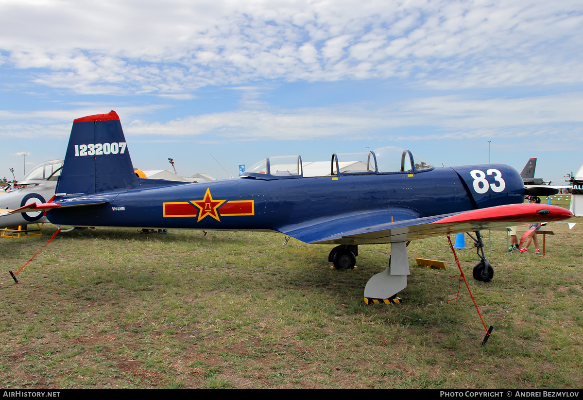 Aircraft Photo of VH-LNM / 1232007 | Nanchang CJ-6A | China - Air Force | AirHistory.net #129788