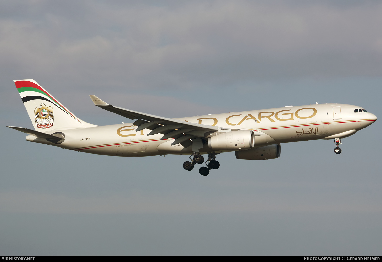 Aircraft Photo of A6-DCD | Airbus A330-243F | Etihad Airways Cargo | AirHistory.net #129795