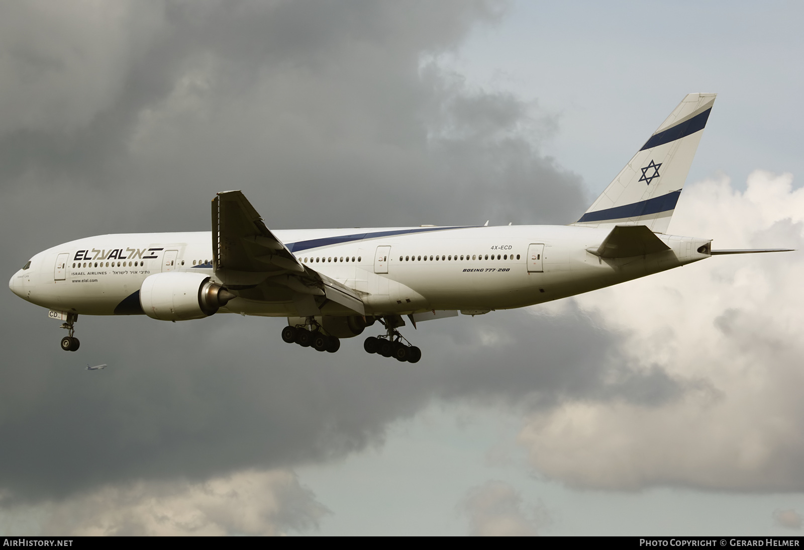 Aircraft Photo of 4X-ECD | Boeing 777-258/ER | El Al Israel Airlines | AirHistory.net #129813