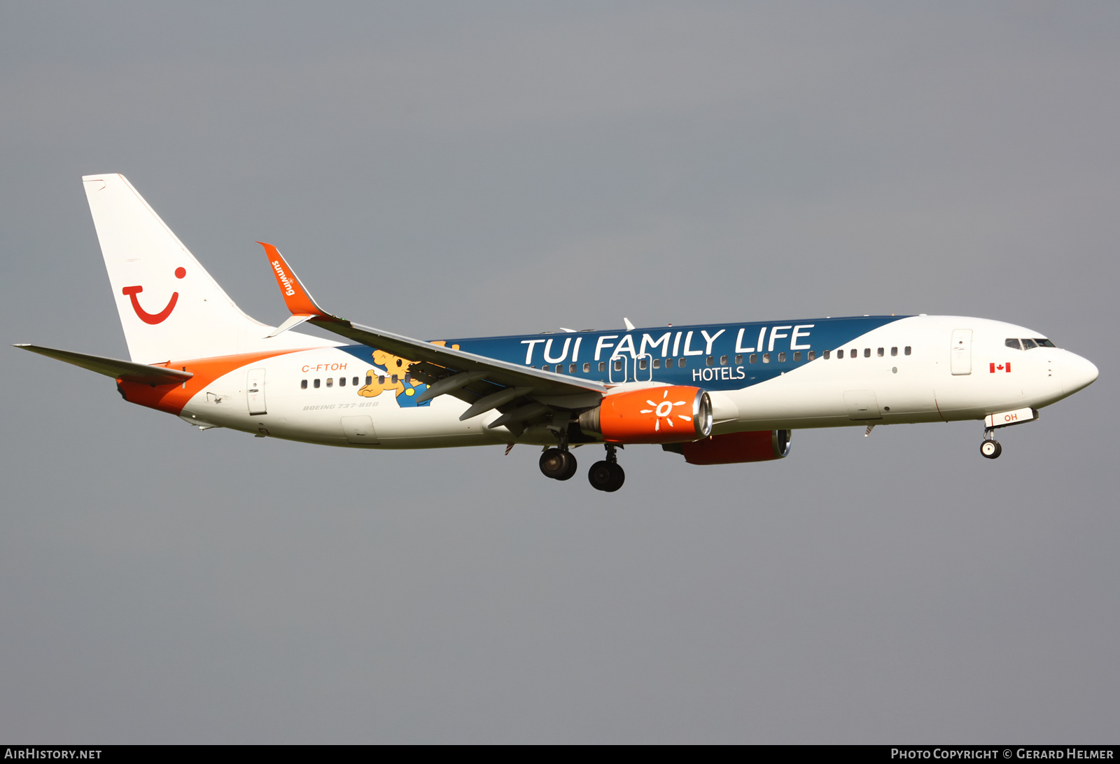 Aircraft Photo of C-FTOH | Boeing 737-8HX | TUI | AirHistory.net #129815