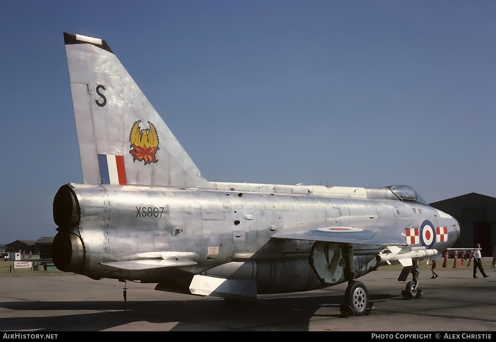 Aircraft Photo of XS897 | English Electric Lightning F6 | UK - Air Force | AirHistory.net #129816