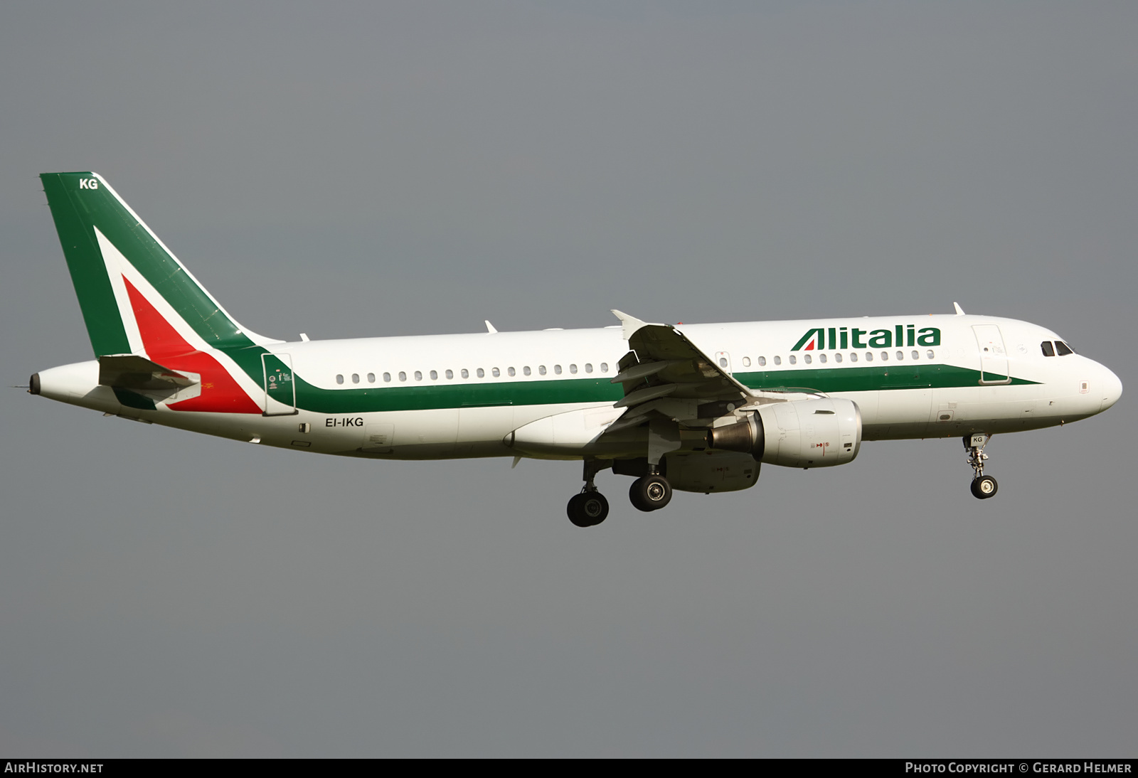 Aircraft Photo of EI-IKG | Airbus A320-214 | Alitalia | AirHistory.net #129821