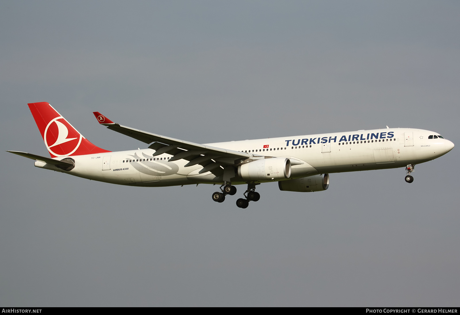 Aircraft Photo of TC-JNN | Airbus A330-343 | Turkish Airlines | AirHistory.net #129838
