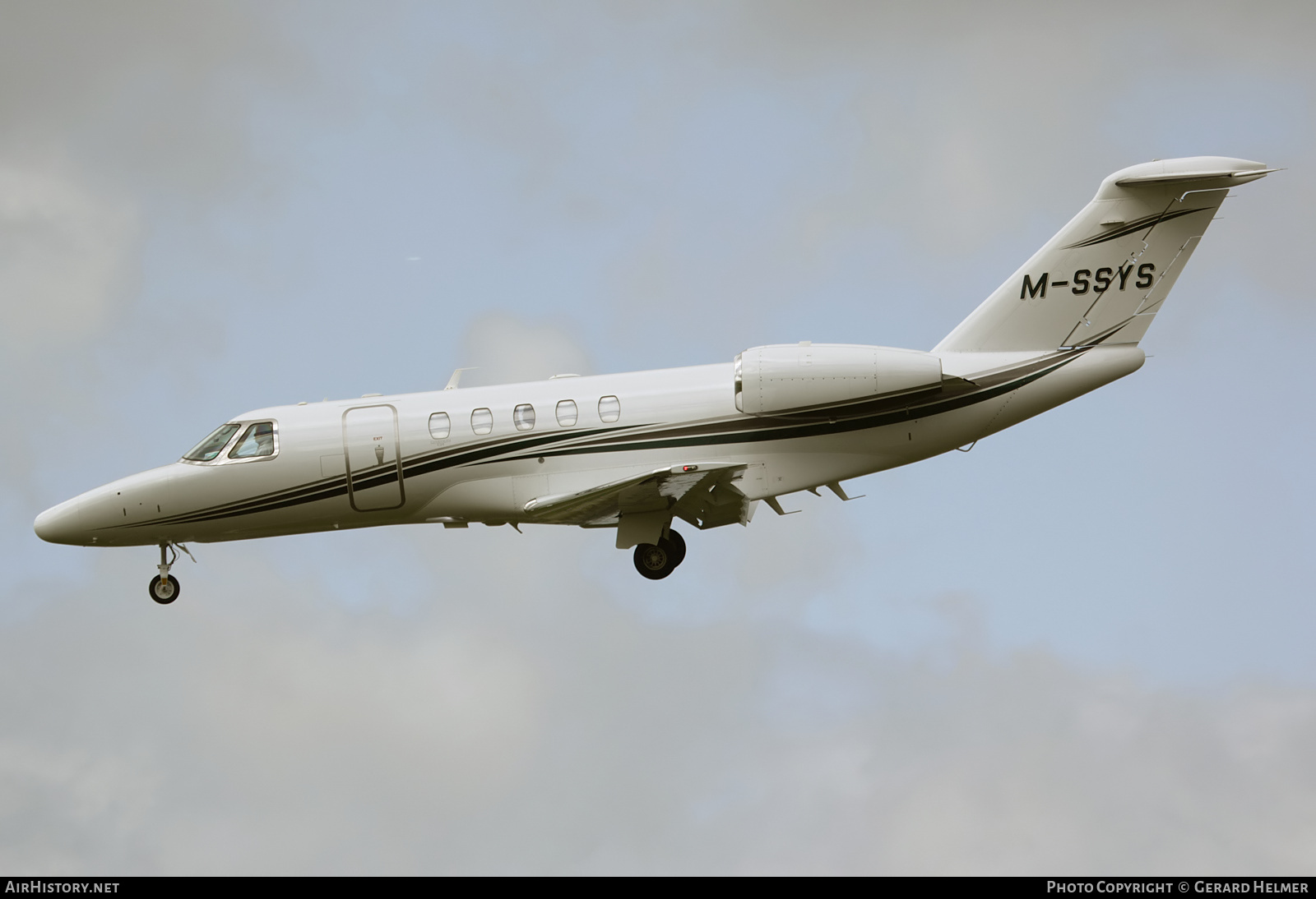 Aircraft Photo of M-SSYS | Cessna 525C CitationJet CJ4 | AirHistory.net #129845