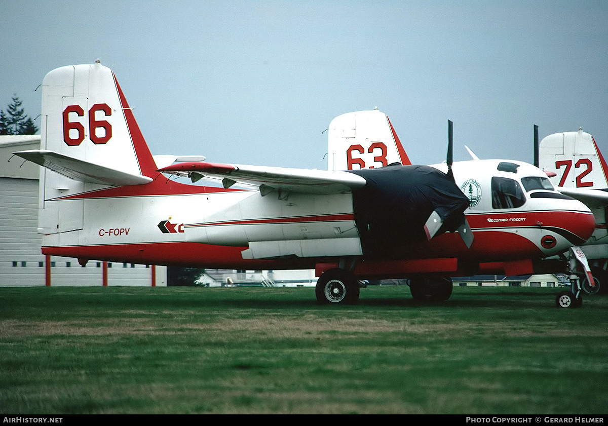 Aircraft Photo of C-FOPV | Conair CS2F Firecat | Conair Aviation | AirHistory.net #129848