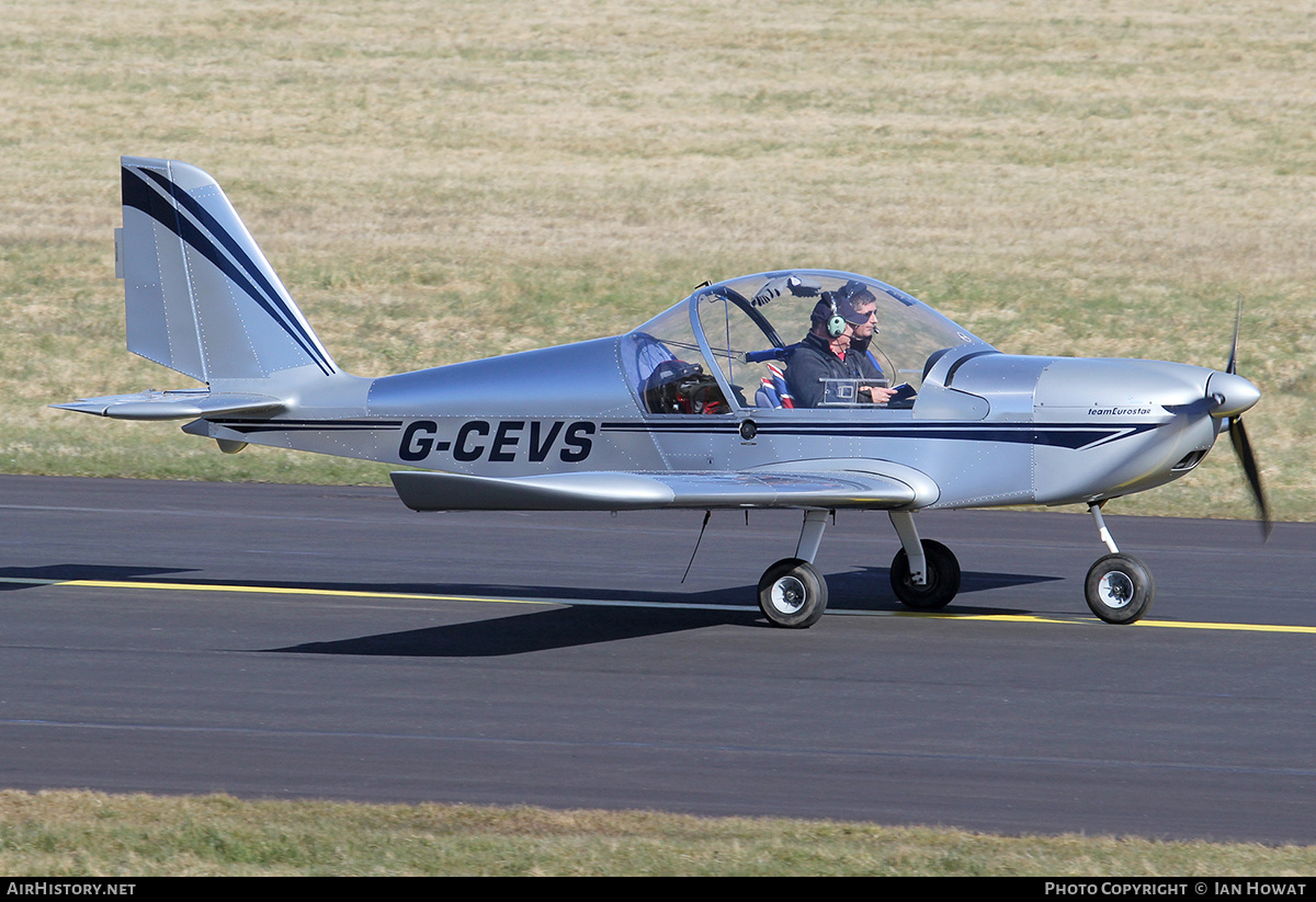 Aircraft Photo of G-CEVS | Evektor-Aerotechnik EV-97 Eurostar | AirHistory.net #129863