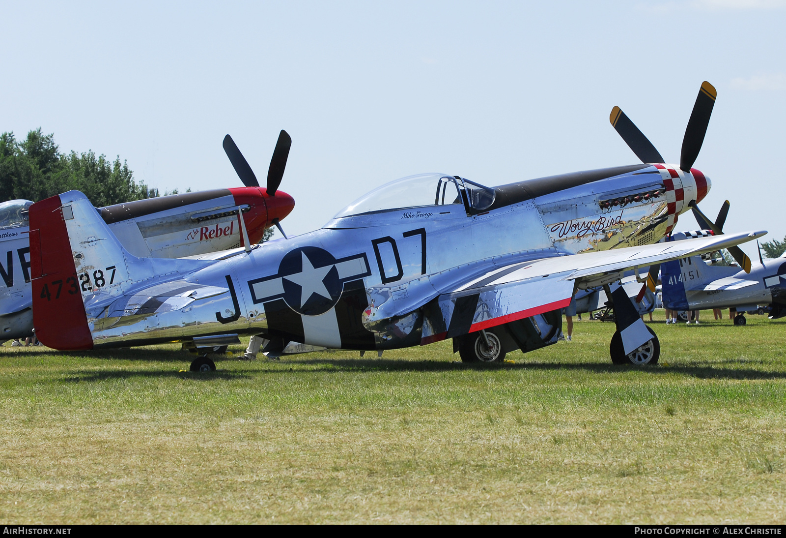 Aircraft Photo of N951M / NL951M / 473287 | North American P-51D Mustang | USA - Air Force | AirHistory.net #129872