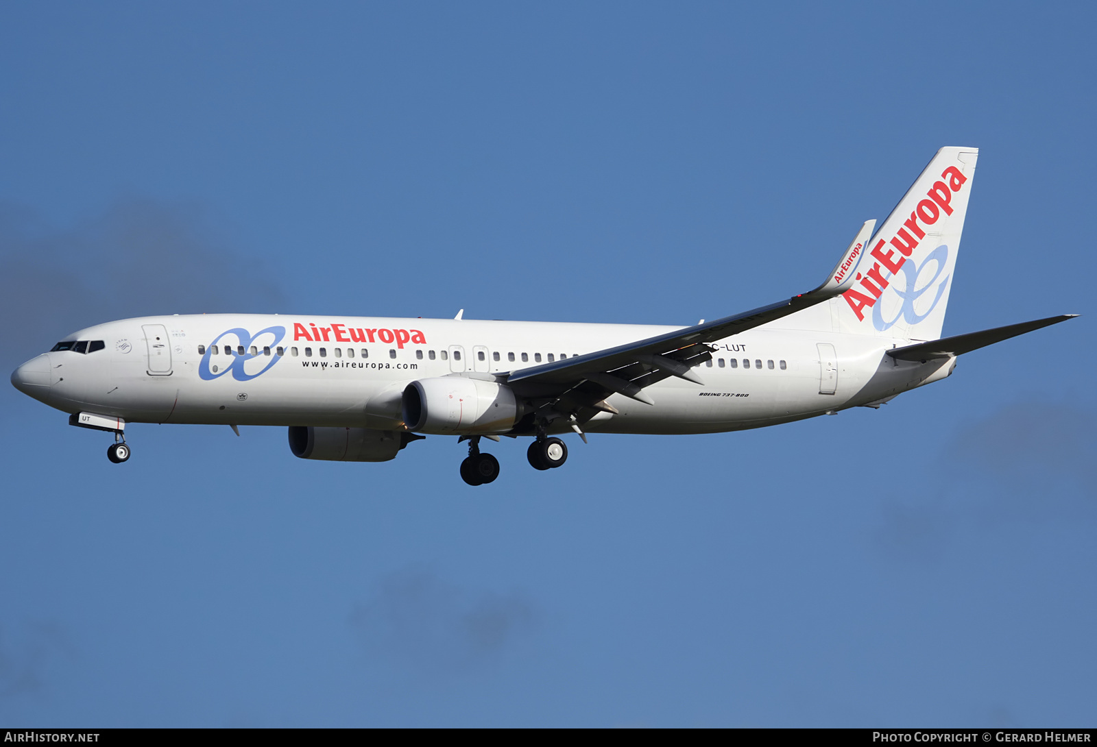 Aircraft Photo of EC-LUT | Boeing 737-85P | Air Europa | AirHistory.net #129878