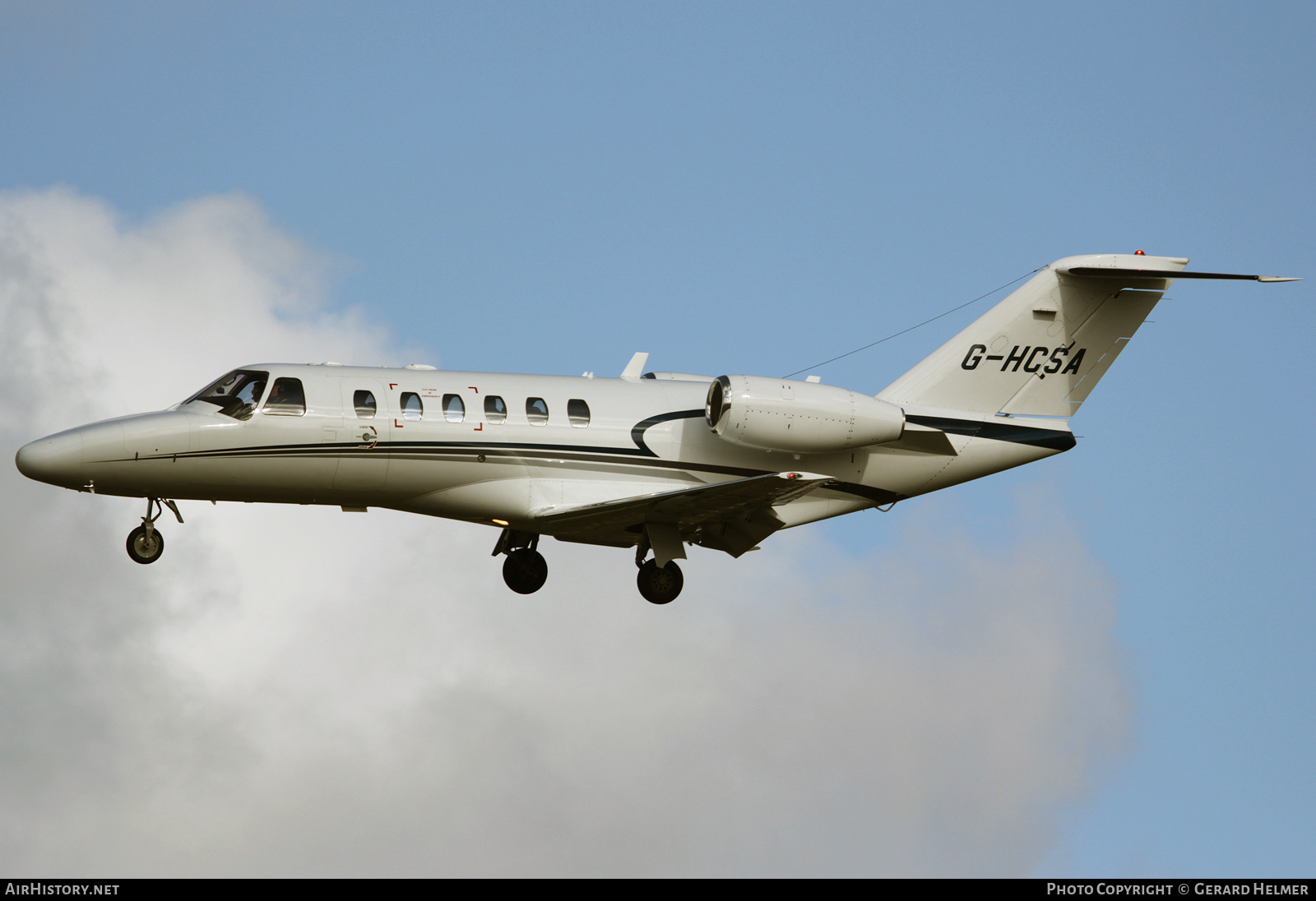 Aircraft Photo of G-HCSA | Cessna 525A CitationJet CJ2+ | AirHistory.net #129883