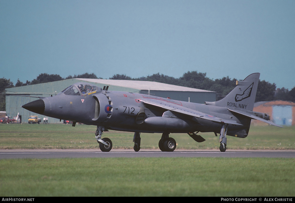 Aircraft Photo of XZ455 | British Aerospace Sea Harrier FRS1 | UK - Navy | AirHistory.net #129897