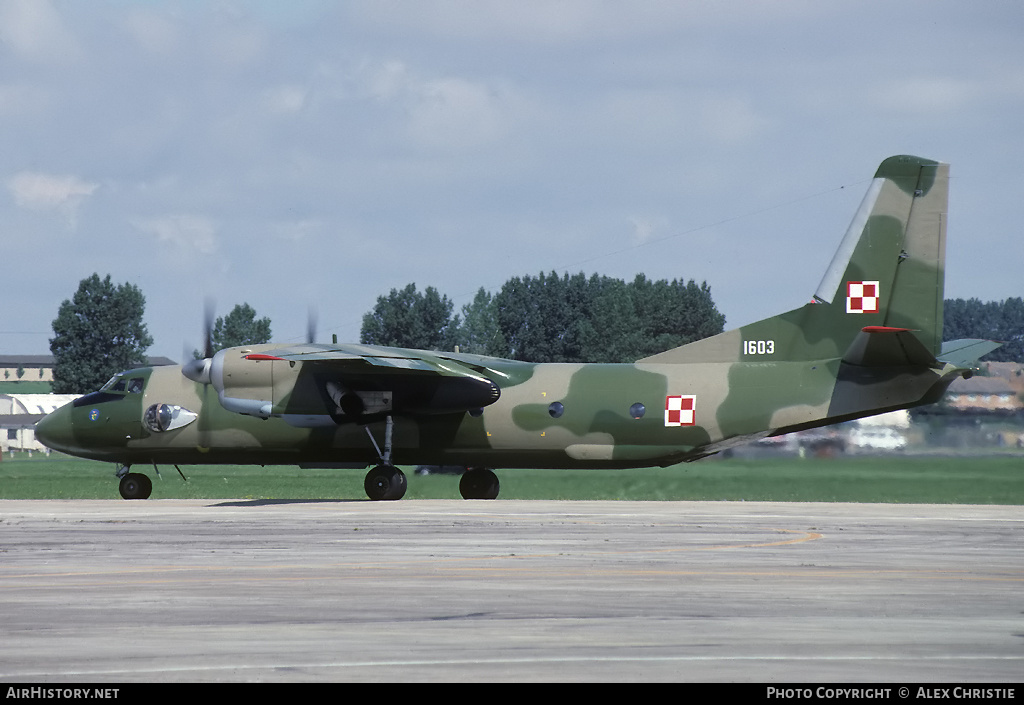 Aircraft Photo of 1603 | Antonov An-26 | Poland - Air Force | AirHistory.net #129911