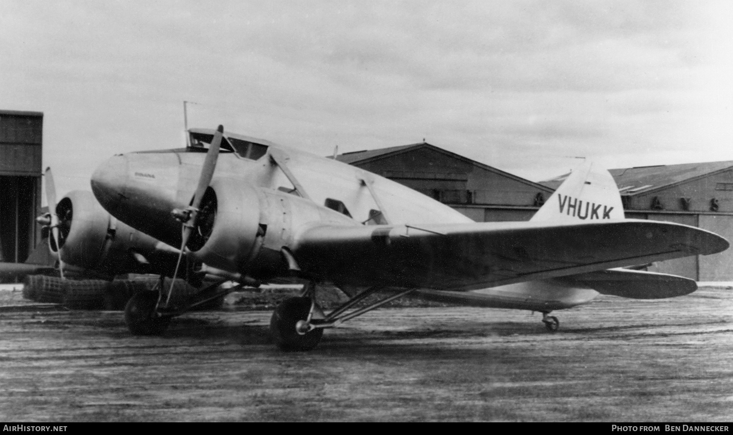 Aircraft Photo of VH-UKK | Stinson A-2W | Australian National Airways - ANA | AirHistory.net #129978