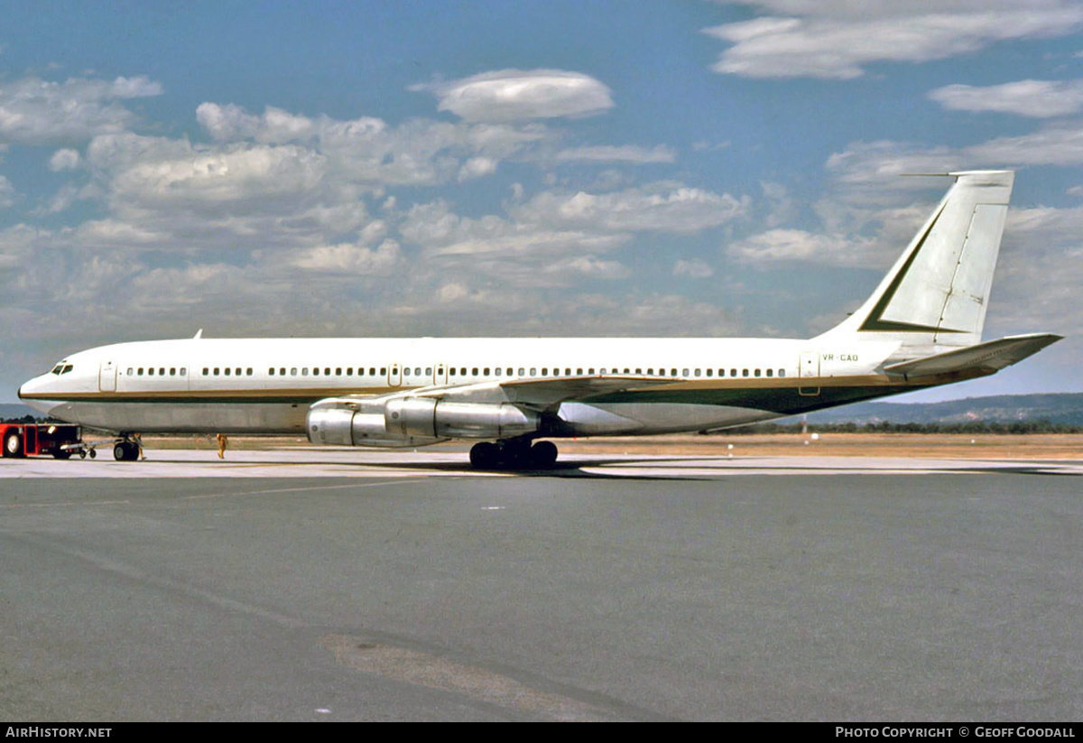 Aircraft Photo of VR-CAO | Boeing 707-351B/SCD | AirHistory.net #129981