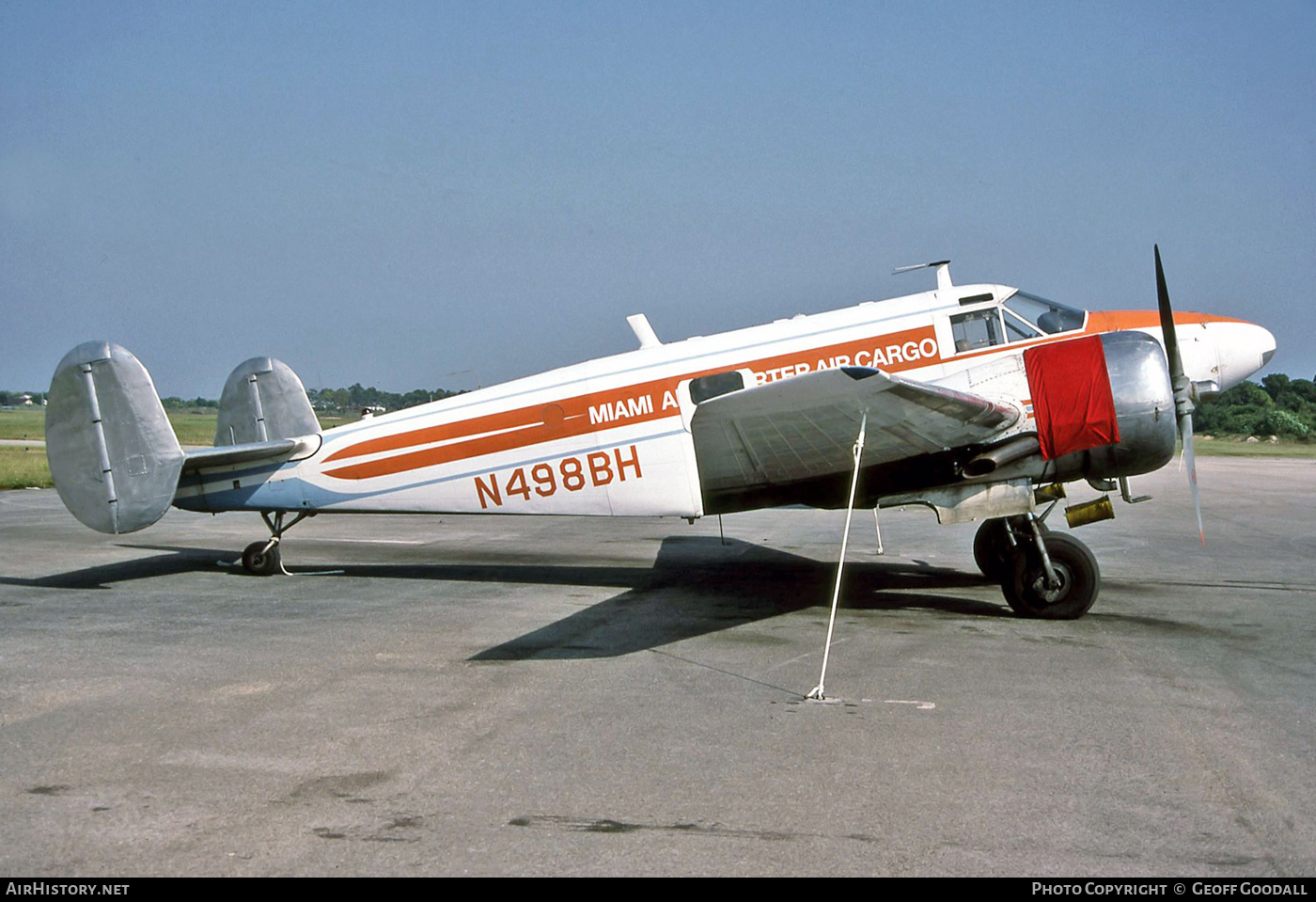 Aircraft Photo of N498BH | Beech JRB-6 Navigator | Miami Air Charter Air Cargo | AirHistory.net #129988