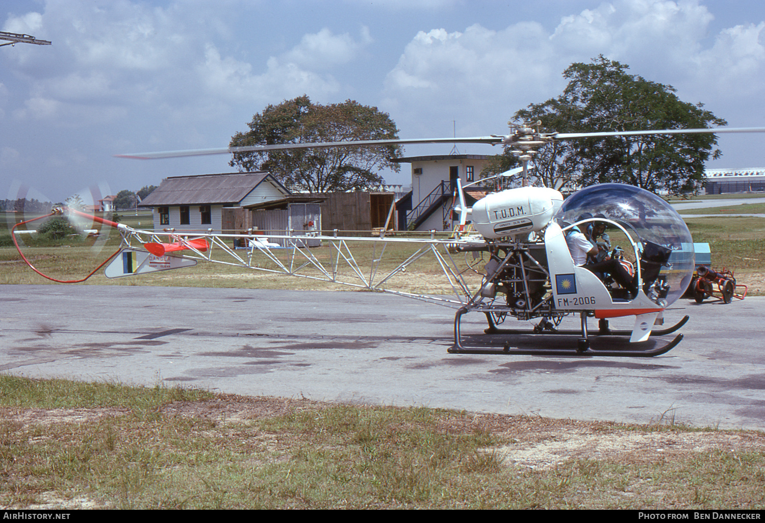 Aircraft Photo of FM-2006 | Bell 47G-5A | Malaysia - Air Force | AirHistory.net #129989