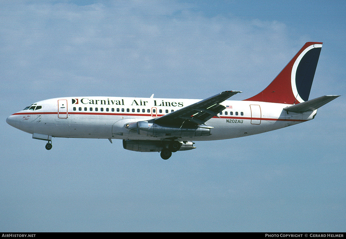 Aircraft Photo of N202AU | Boeing 737-201 | Carnival Air Lines | AirHistory.net #129997