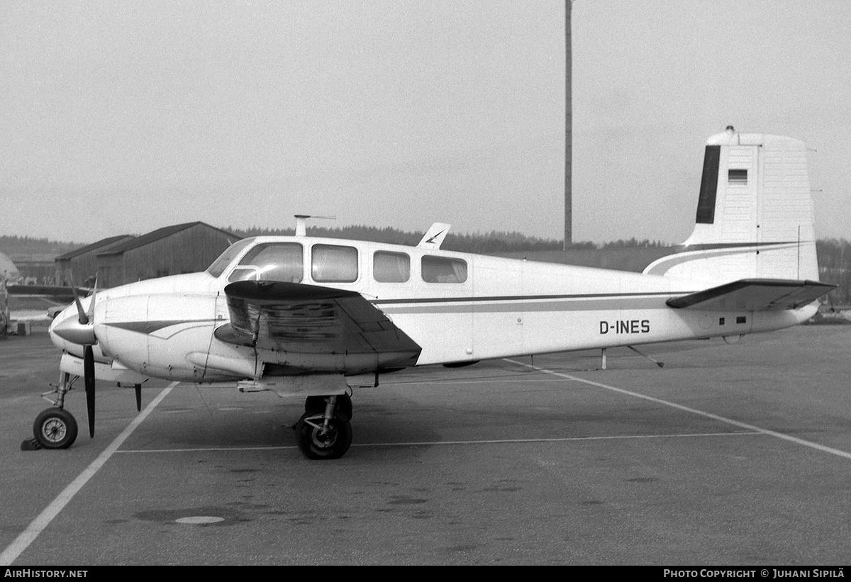 Aircraft Photo of D-INES | Beech J50 Twin Bonanza | AirHistory.net #130010