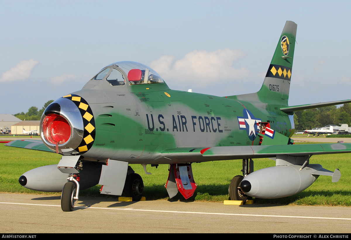 Aircraft Photo of N80FS / 01675 | Canadair CL-13B Sabre 6 | USA - Air Force | AirHistory.net #130017