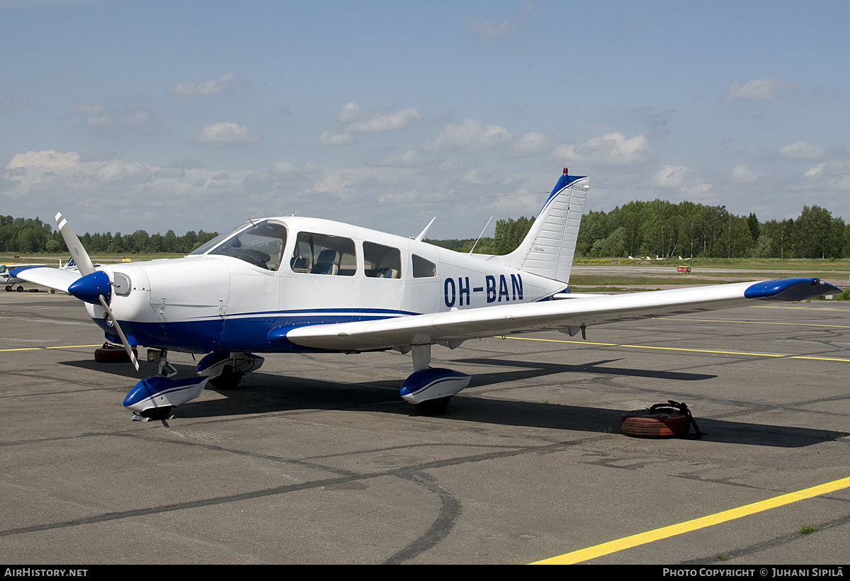 Aircraft Photo of OH-BAN | Piper PA-28-151 Cherokee Warrior | AirHistory.net #130039