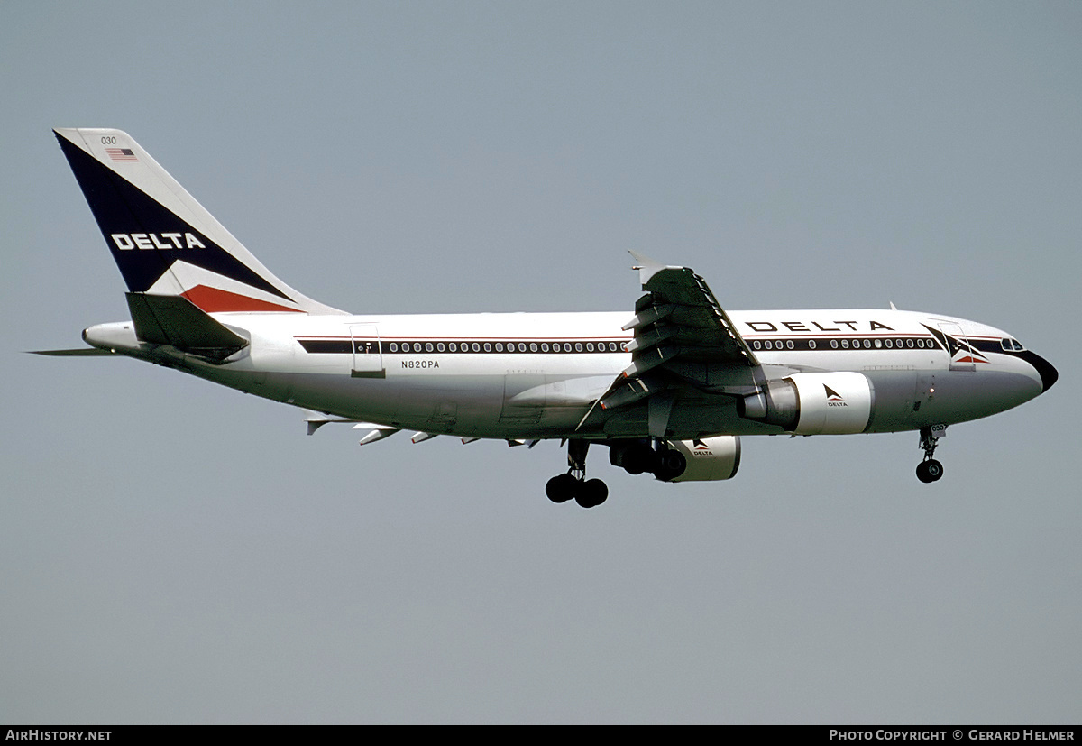 Aircraft Photo of N820PA | Airbus A310-324/ET | Delta Air Lines | AirHistory.net #130047