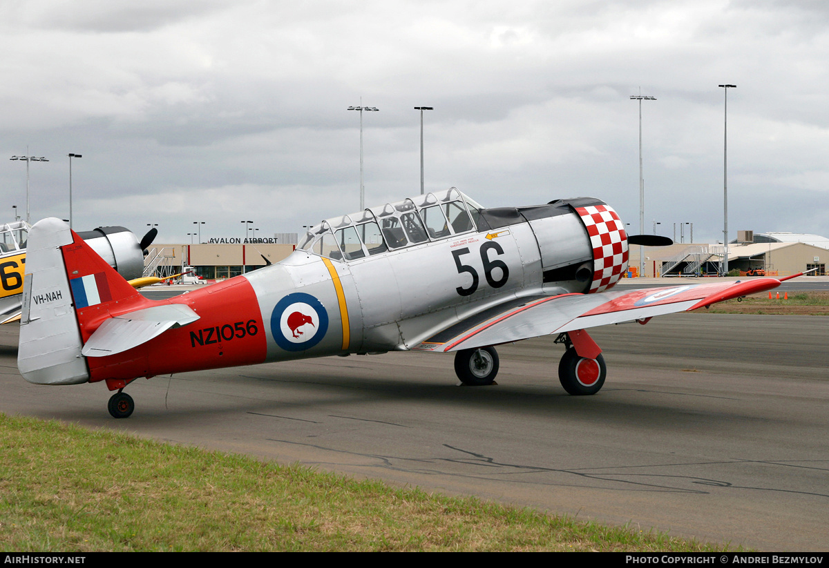 Aircraft Photo of VH-NAH / NZ1056 | North American AT-6C Harvard IIA | New Zealand - Air Force | AirHistory.net #130058