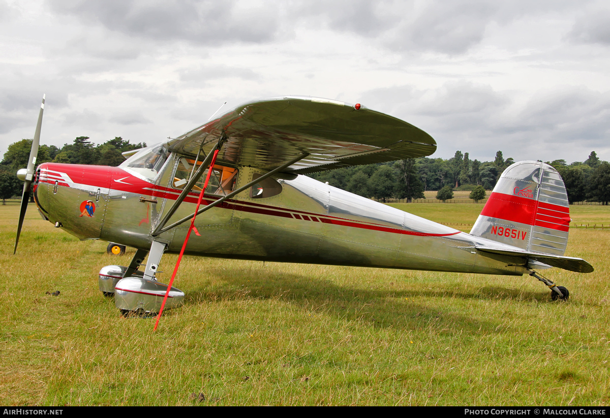 Aircraft Photo of N3651V | Cessna 140 | AirHistory.net #130072