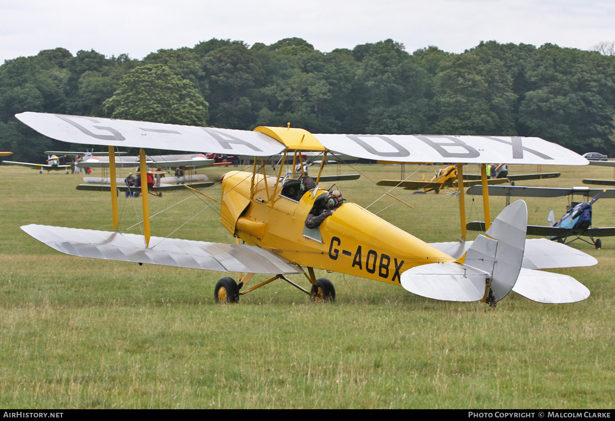 Aircraft Photo of G-AOBX | De Havilland D.H. 82A Tiger Moth II | AirHistory.net #130083