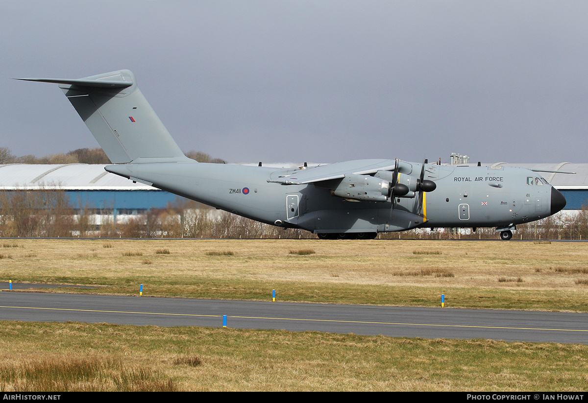Aircraft Photo of ZM411 | Airbus A400M Atlas C1 | UK - Air Force | AirHistory.net #130105