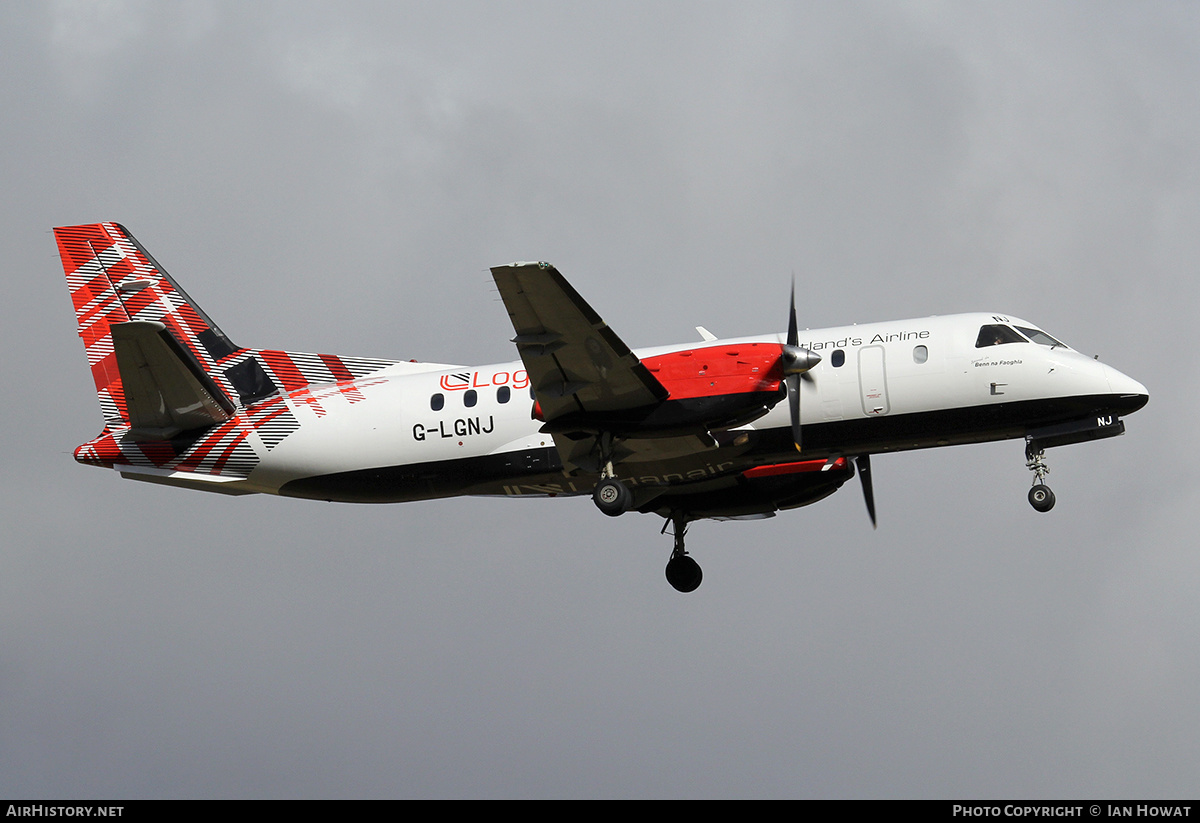 Aircraft Photo of G-LGNJ | Saab 340B | Loganair | AirHistory.net #130122