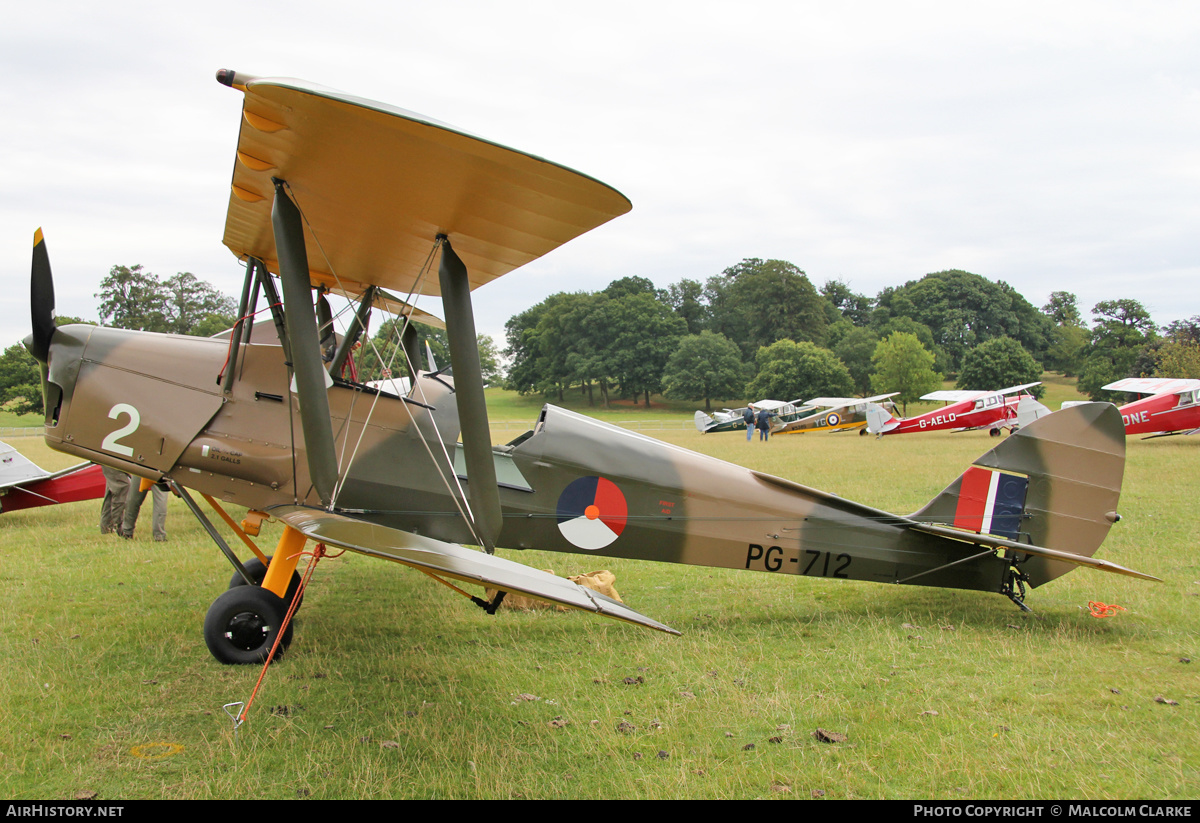 Aircraft Photo of PH-CSL / PG712 | De Havilland D.H. 82A Tiger Moth II | Netherlands - Air Force | AirHistory.net #130128