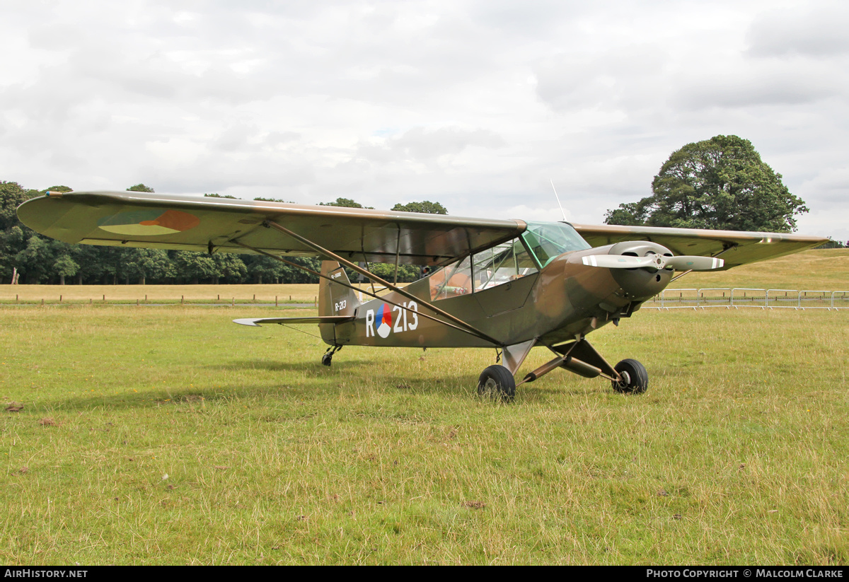 Aircraft Photo of OO-OAA / R-213 | Piper L-21A Super Cub | Netherlands - Air Force | AirHistory.net #130153