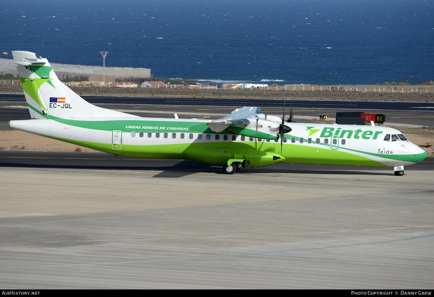 Aircraft Photo of EC-JQL | ATR ATR-72-500 (ATR-72-212A) | Binter Canarias | AirHistory.net #130157