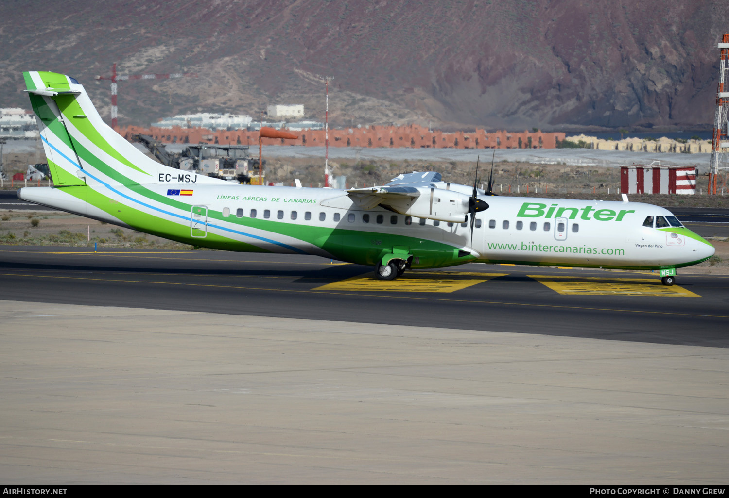 Aircraft Photo of EC-MSJ | ATR ATR-72-600 (ATR-72-212A) | Binter Canarias | AirHistory.net #130169