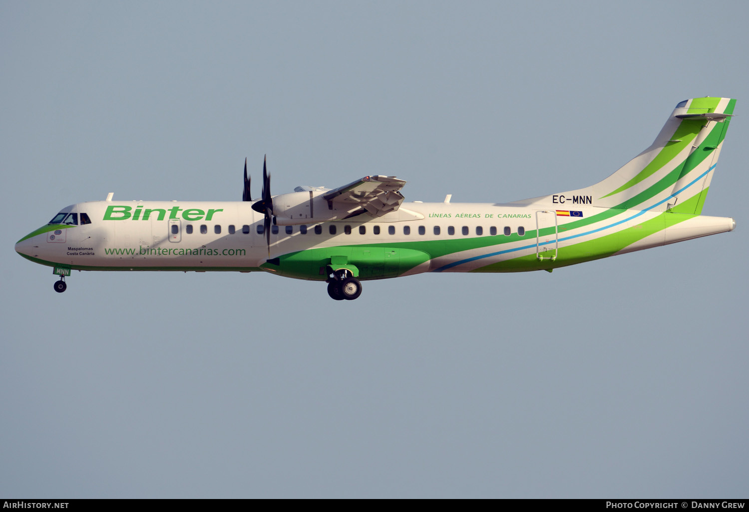 Aircraft Photo of EC-MNN | ATR ATR-72-600 (ATR-72-212A) | Binter Canarias | AirHistory.net #130175