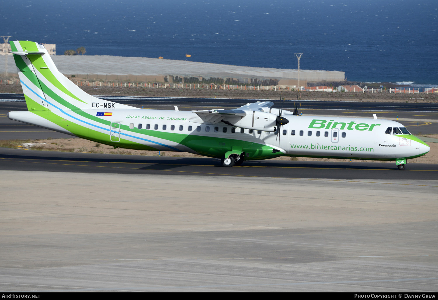 Aircraft Photo of EC-MSK | ATR ATR-72-600 (ATR-72-212A) | Binter Canarias | AirHistory.net #130184