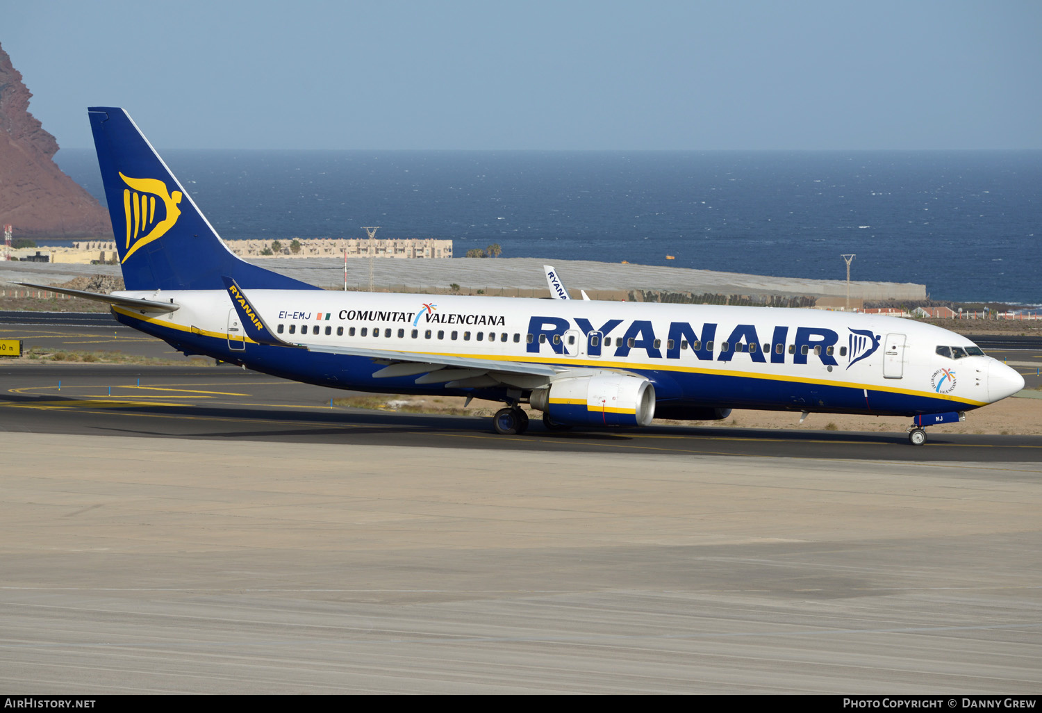 Aircraft Photo of EI-EMJ | Boeing 737-8AS | Ryanair | AirHistory.net #130202