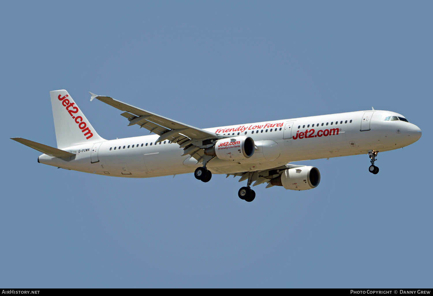 Aircraft Photo of G-POWN | Airbus A321-211 | Jet2 | AirHistory.net #130207
