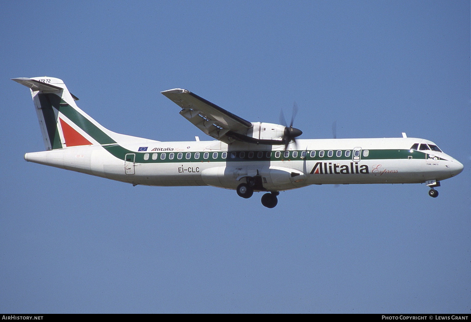 Aircraft Photo of EI-CLC | ATR ATR-72-212 | Alitalia Express | AirHistory.net #130208