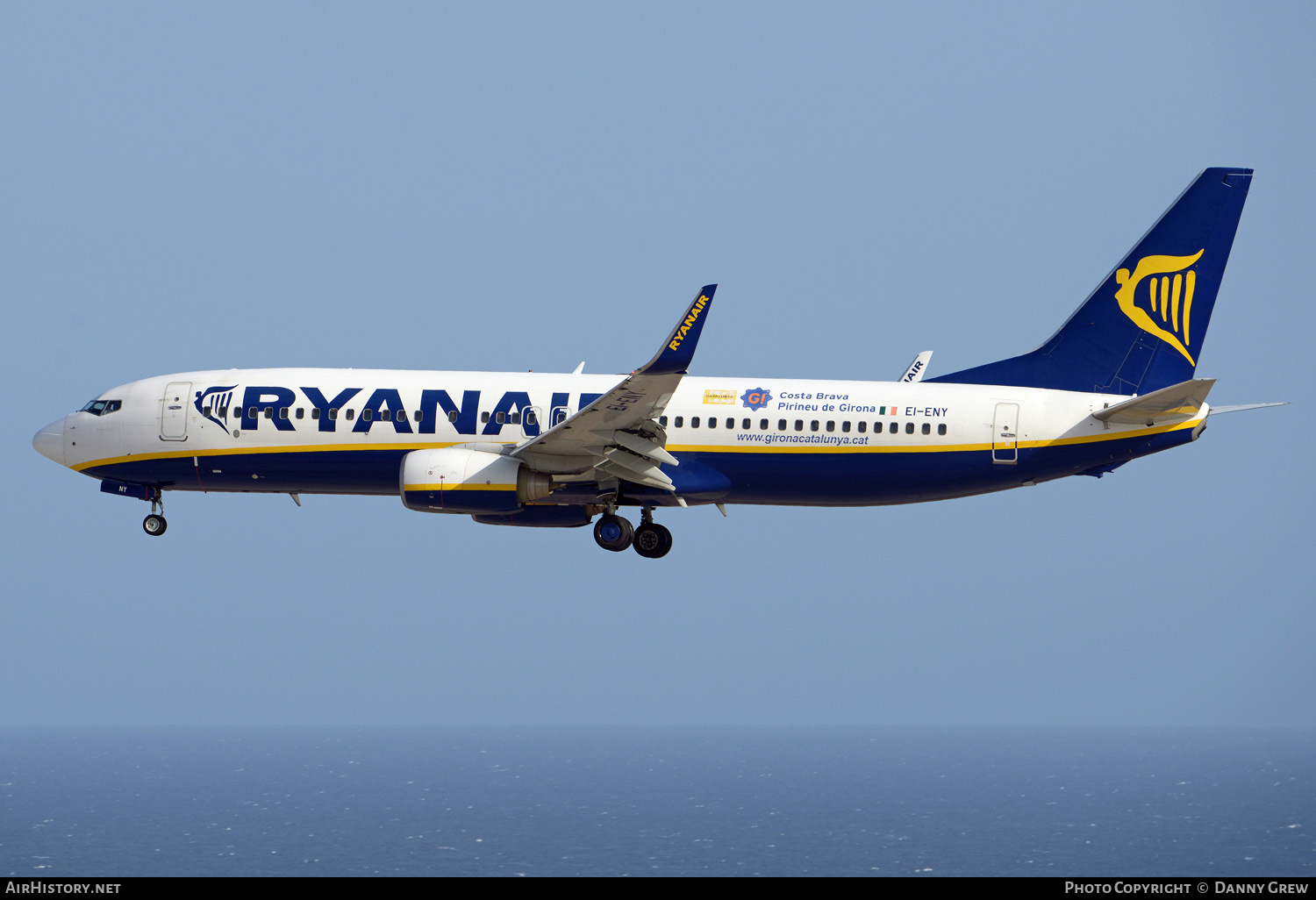 Aircraft Photo of EI-ENY | Boeing 737-8AS | Ryanair | AirHistory.net #130217